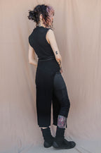 DOFOR long lace up tunic [Black]