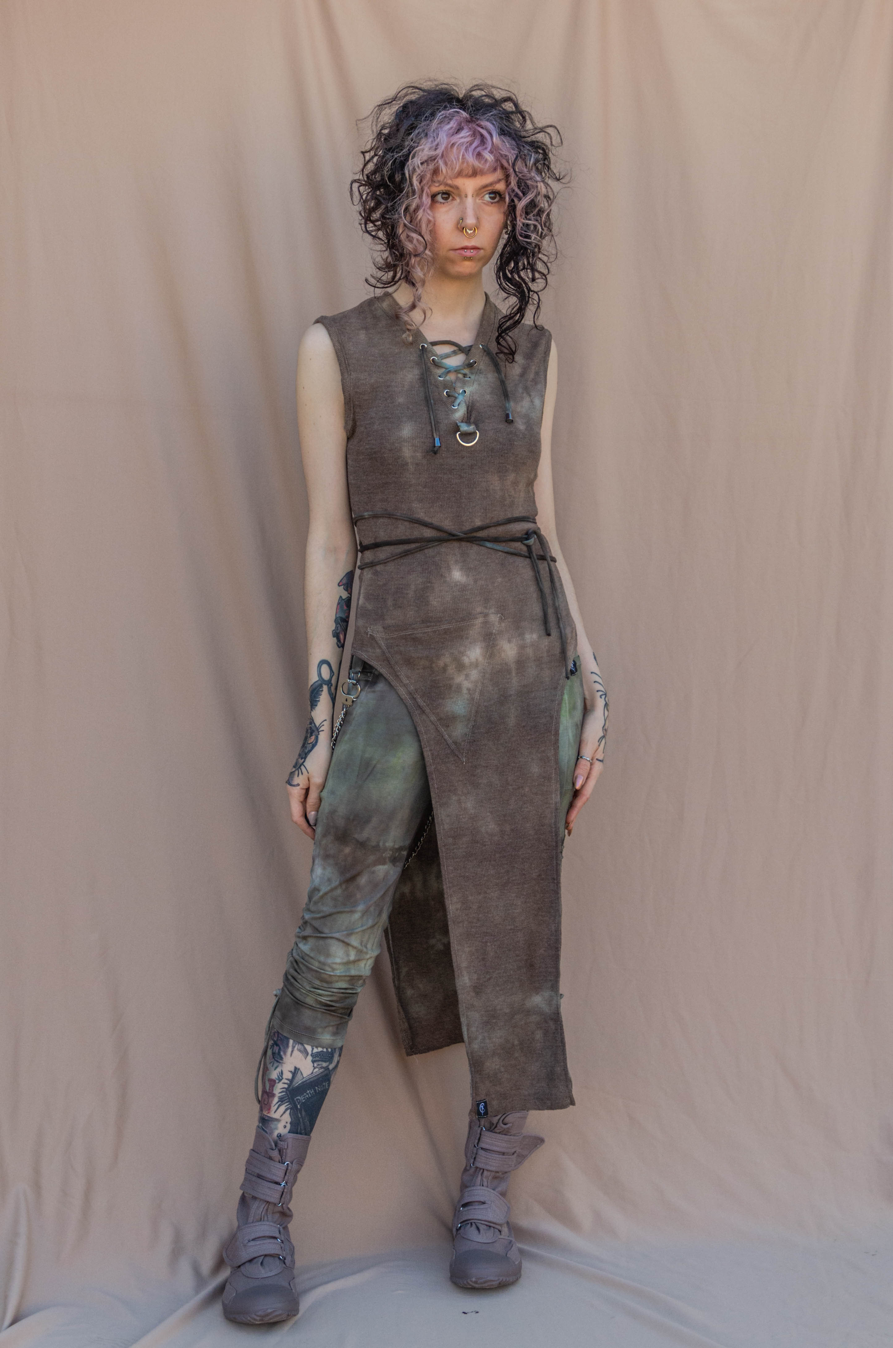DOFOR long lace up tunic [Enfactum]
