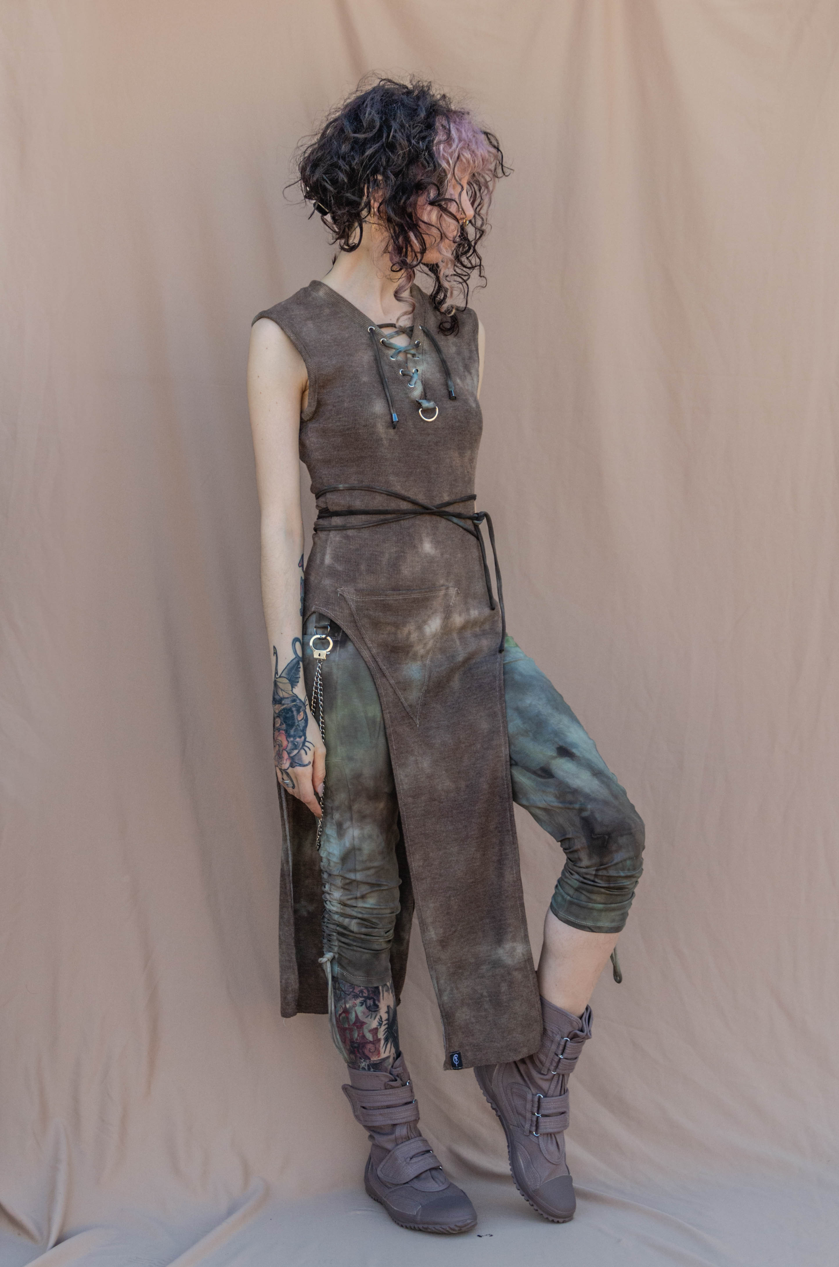 DOFOR long lace up tunic [Enfactum]