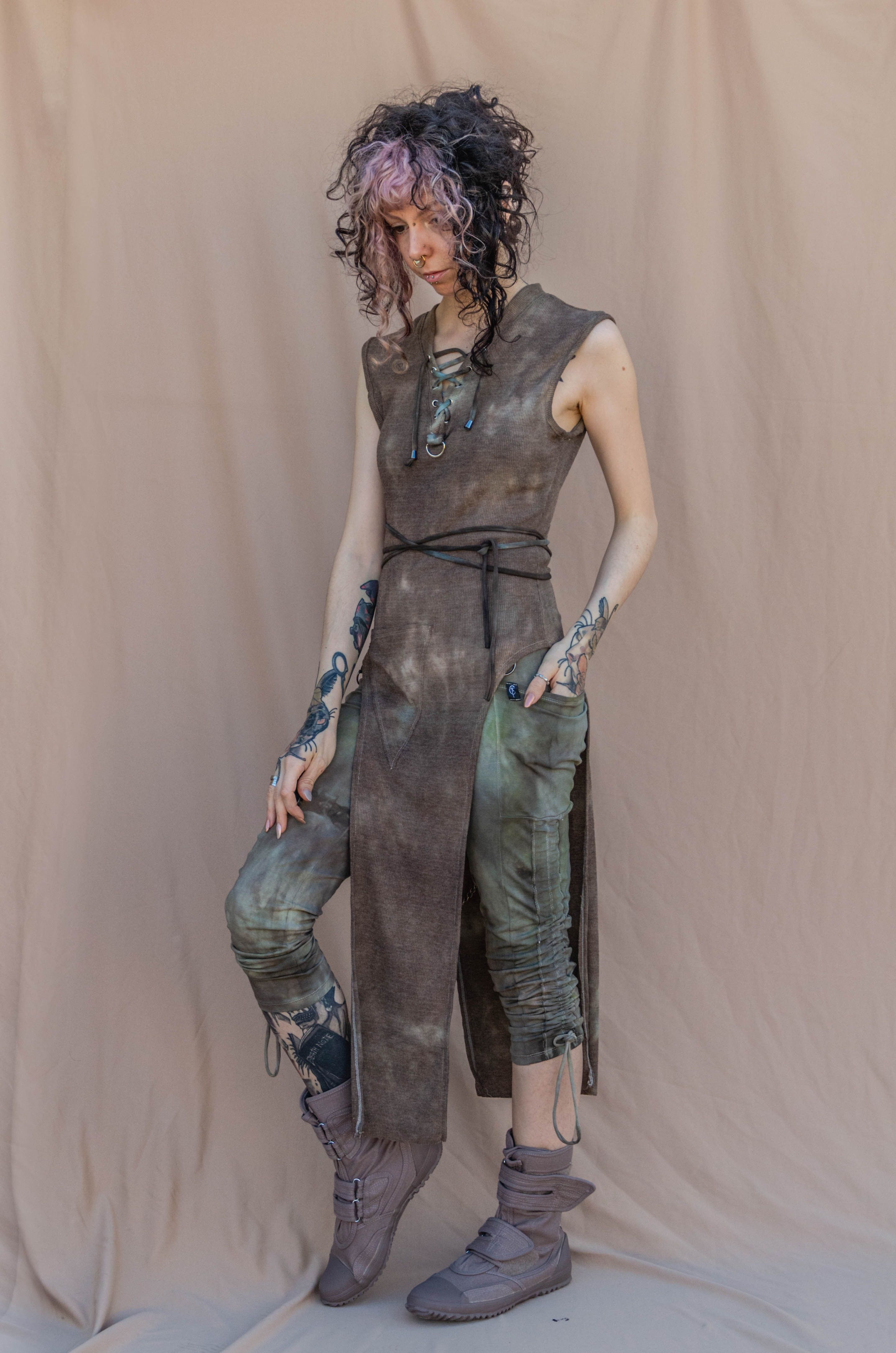 DOFOR long lace up tunic [Enfactum]