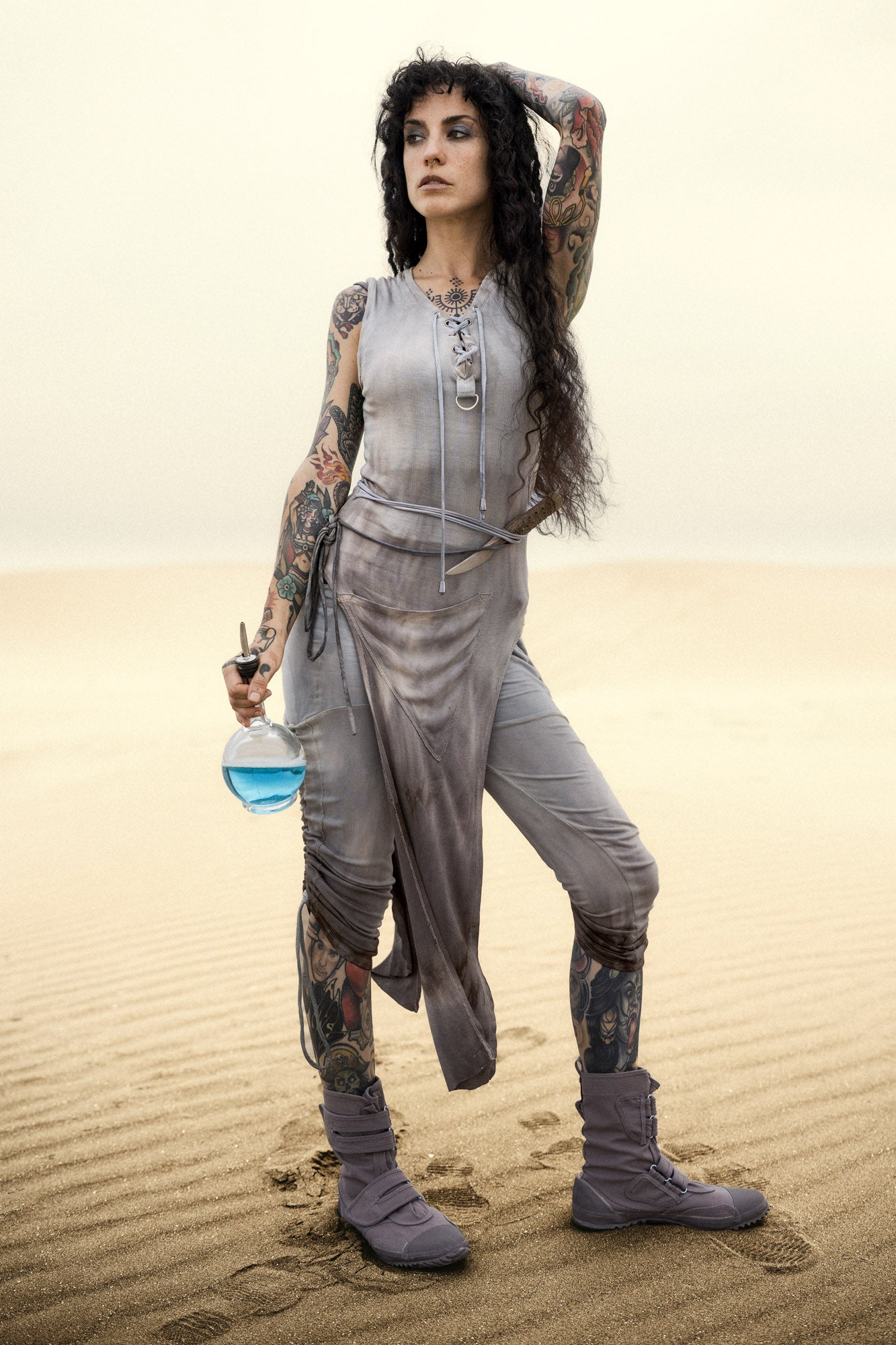 KATIC adjustable capri leggings [Corrino]