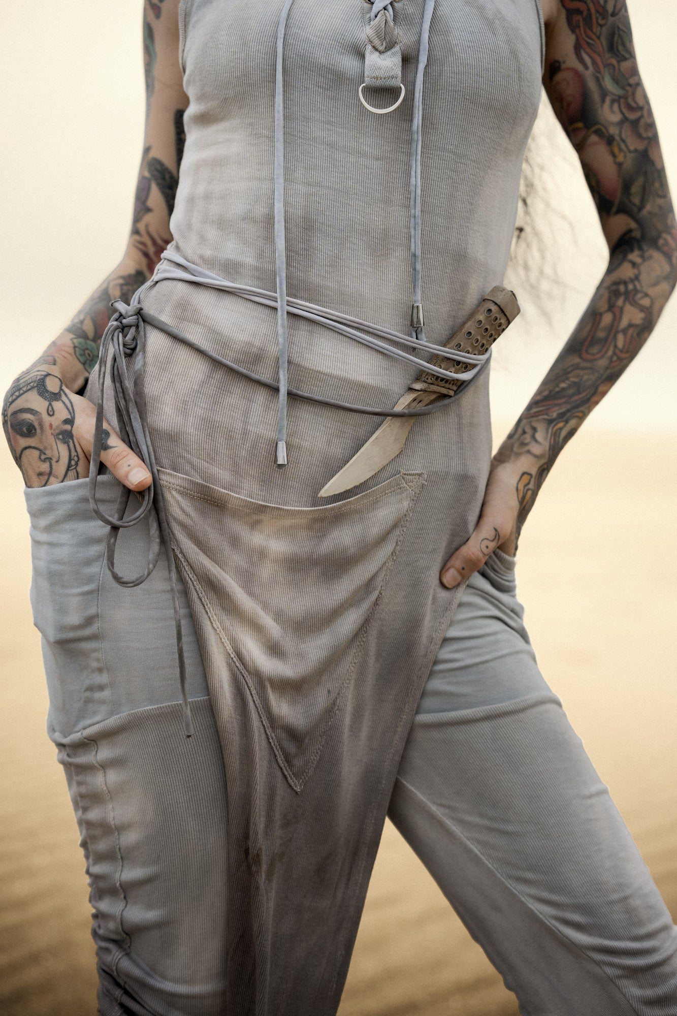 KATIC adjustable capri leggings [Corrino]