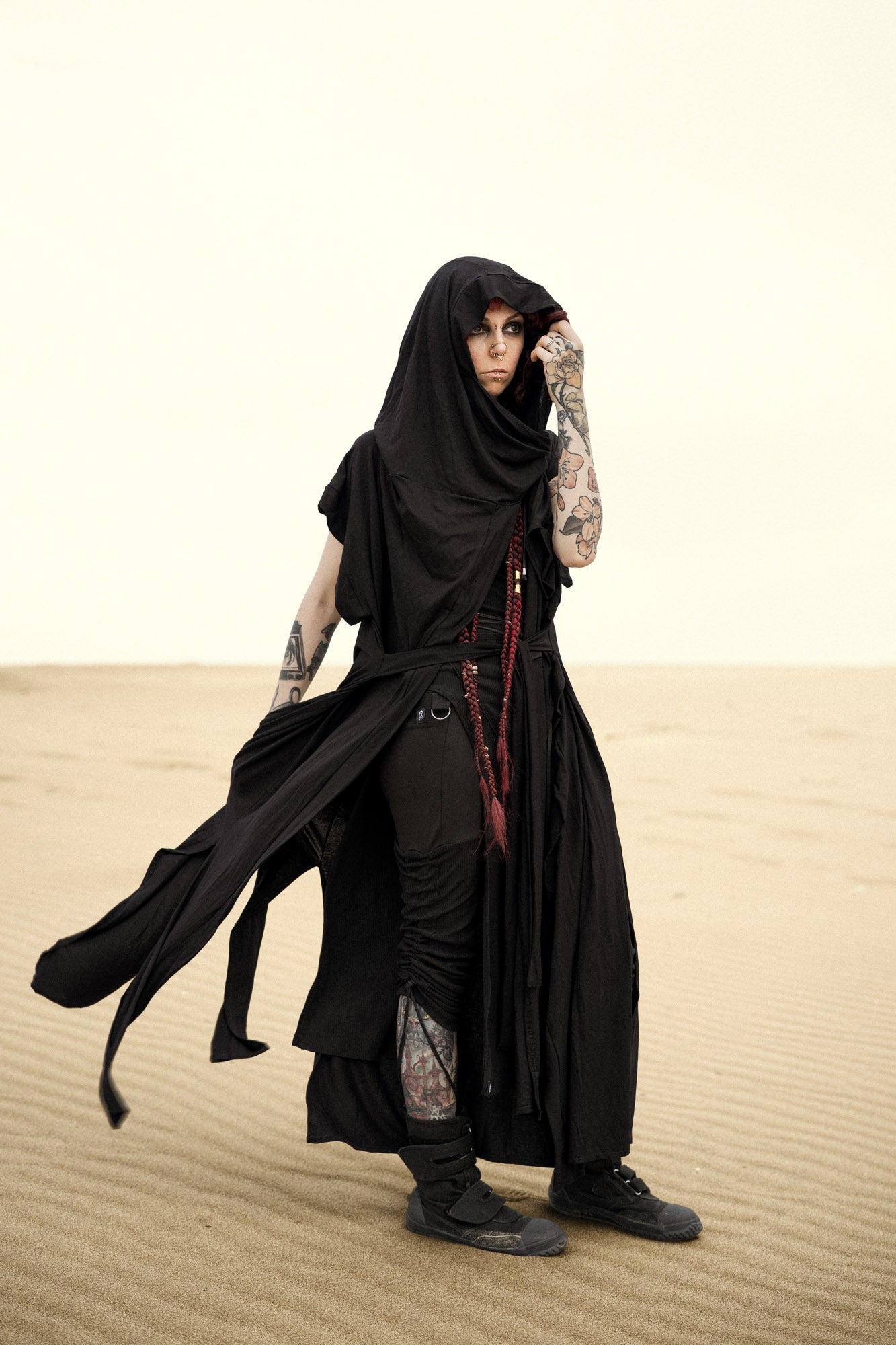 BAKLA robe [Black]