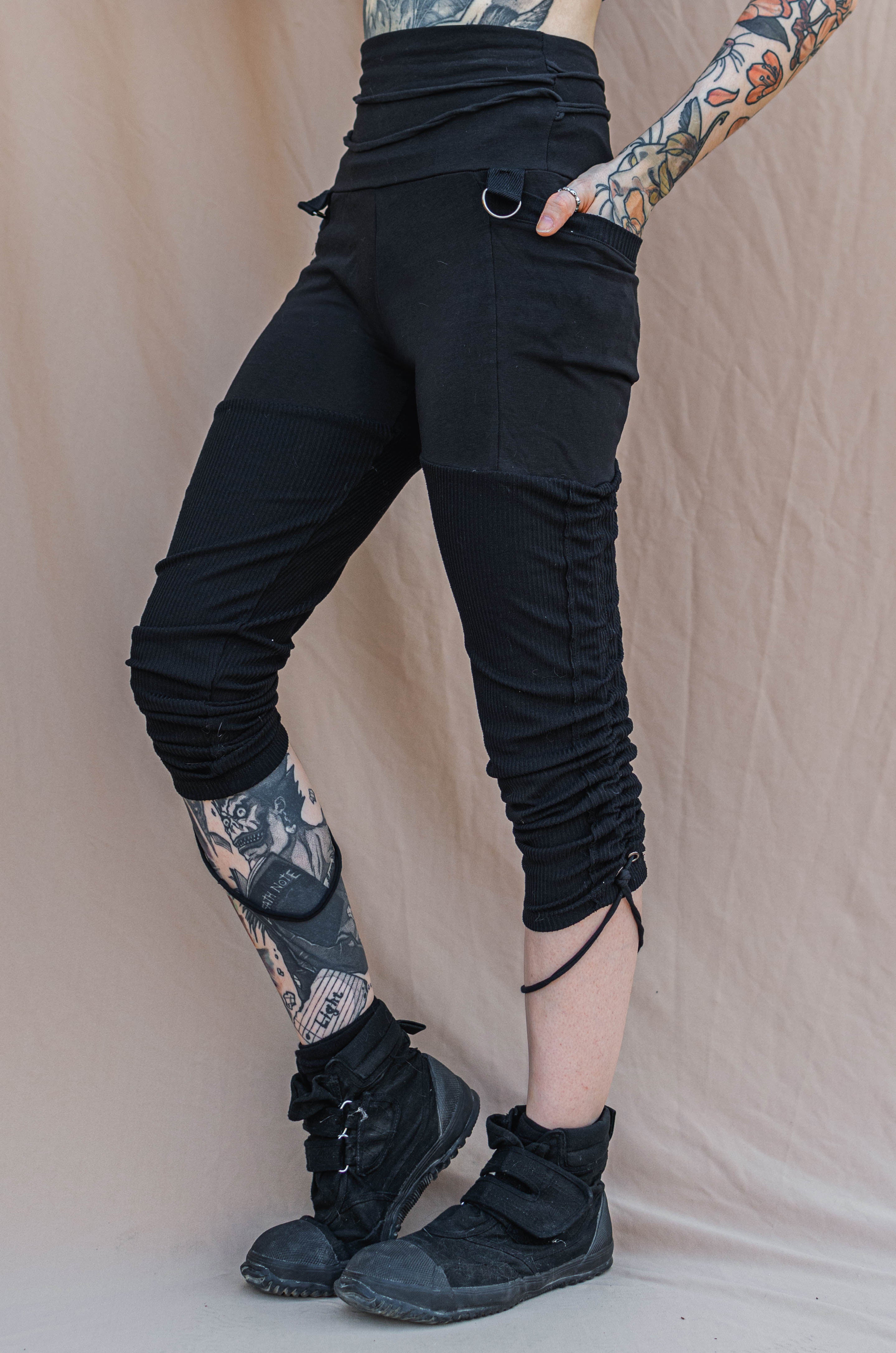 KATIC adjustable capri leggings [Harkonnen]