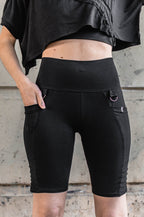 LYM biker shorts [Black]