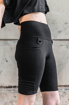 LYM biker shorts [Black]