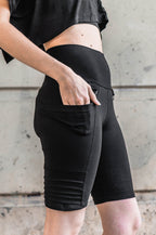 LYM biker shorts [Black]
