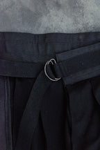 HALSO Multifunctional body overlay skirt belt [Black]