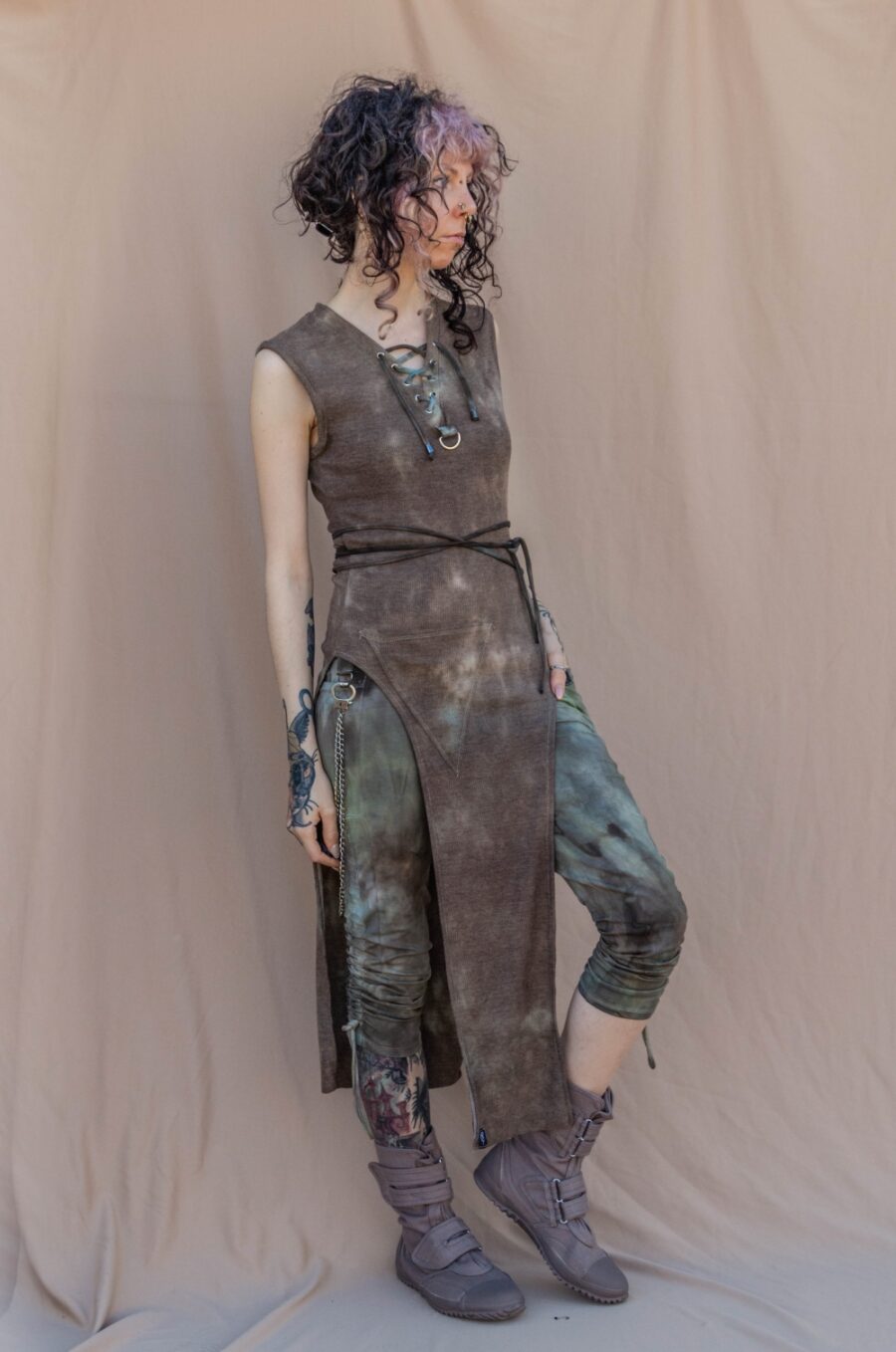 DOFOR long lace up tunic [ENFACTUM]