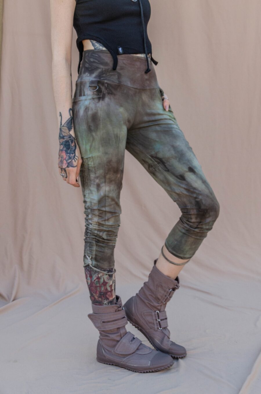 KATIC adjustable capri leggings [enfactum]