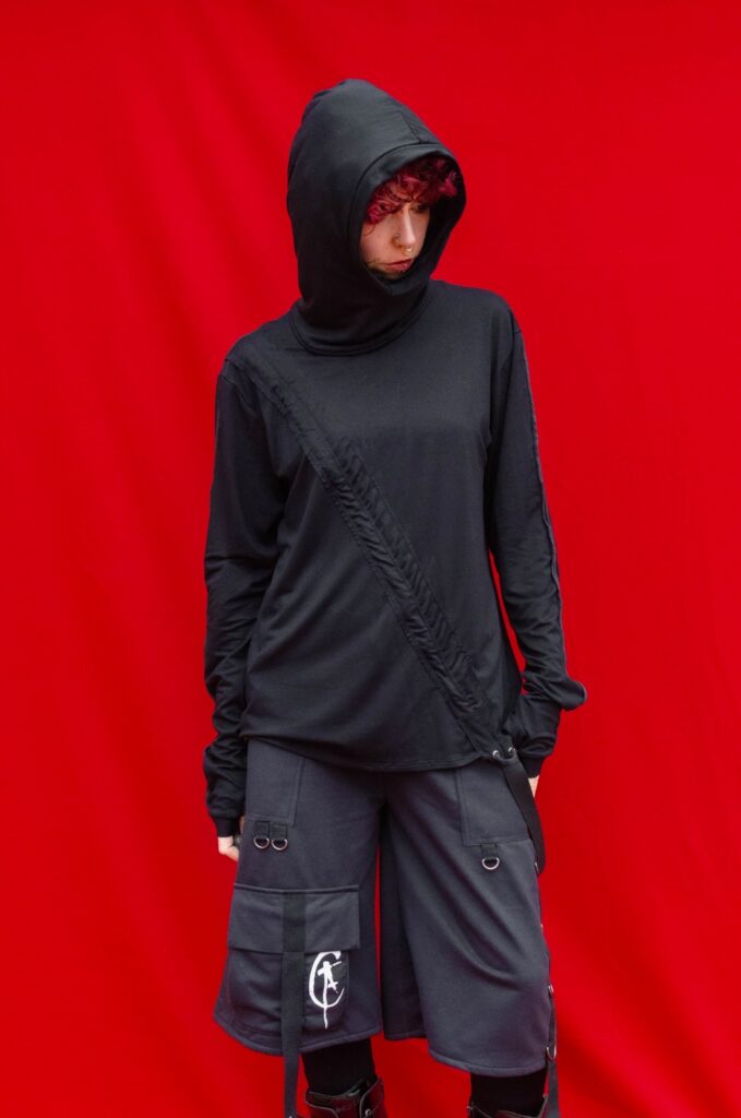 cyberpunk long sleeve unisex design by YNHOIA