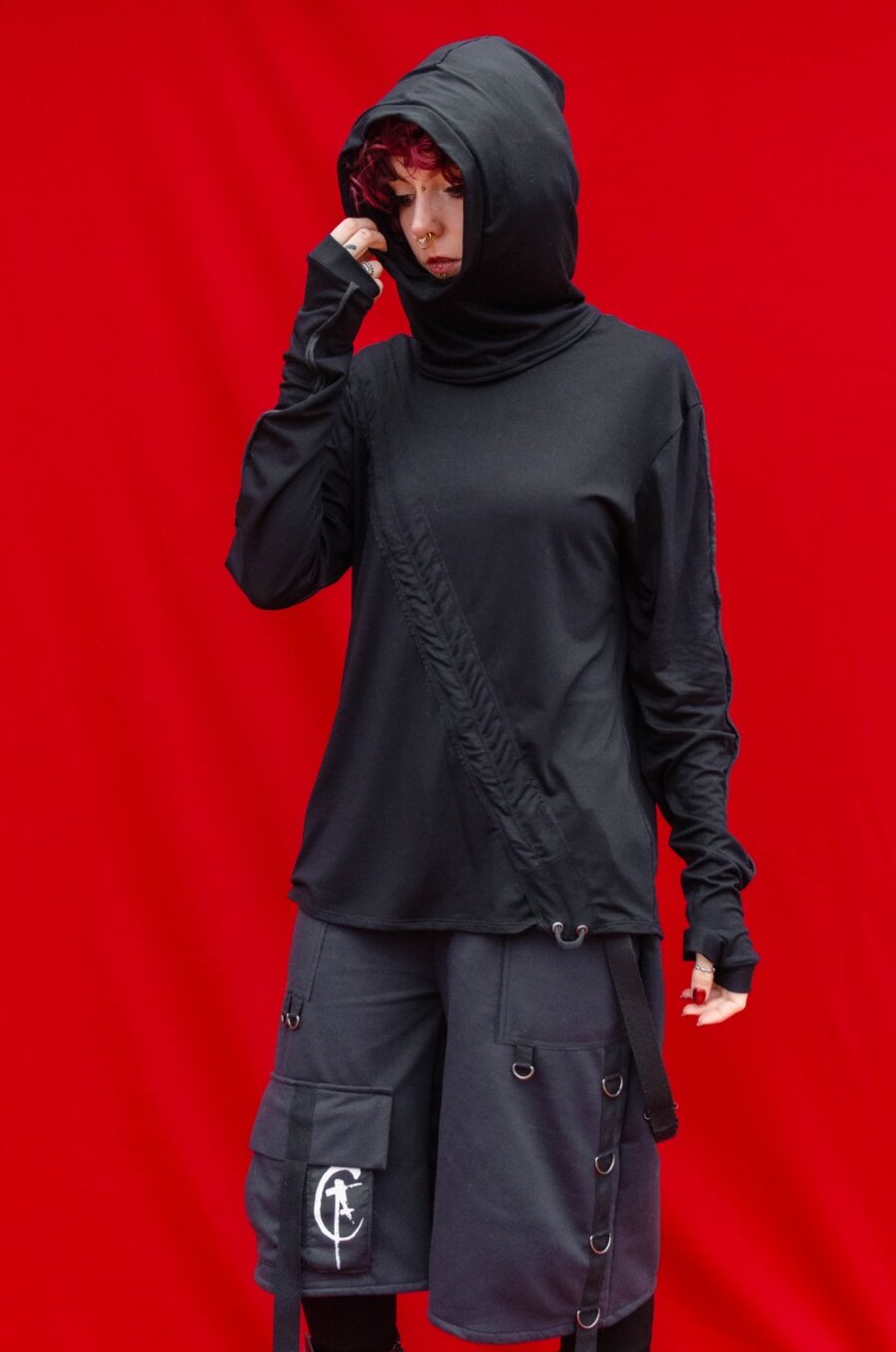 cyberpunk long sleeve unisex design by YNHOIA