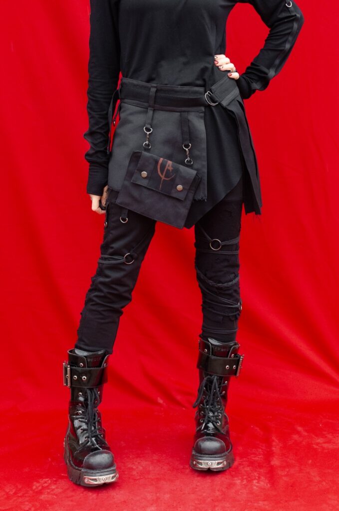 gothic bottoms by YNHOIA zero waste genderless design